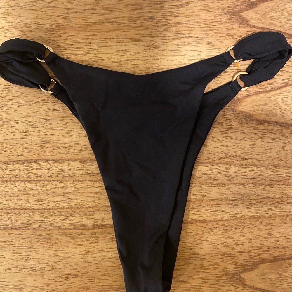 Monday Swimwear Black Bikini Bottom